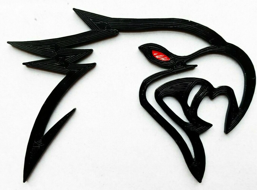 2x Hawk Bird Hellhawk Redeye Emblem Logo for Jeep Grand Etsy