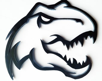 2x Dinosaur T-Rex TRX Emblem for Dodge Ram Logo 1500 2500 3500