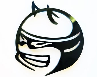 2 emblèmes d&#39;aile avec logo personnalisé pour Scatpack Challenger Charger Hellcat Demon SRT
