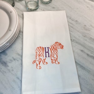 Personalized Tiger Towel