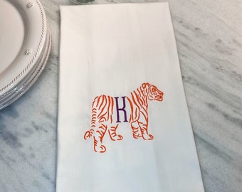 Personalized Tiger Towel