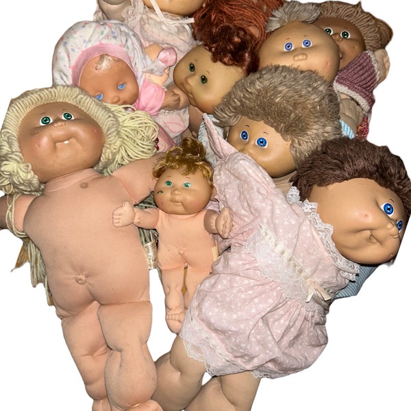 Cabbage patch dolls