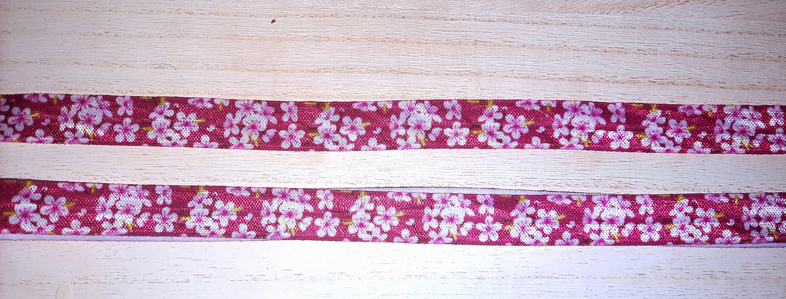 Vintage Silk Cherry Blossom Headband BowlofCorksFlowerFieldBarnWedd  main image 2
