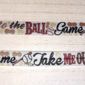 Take me out to the Ball game Cochlear Implant Headband