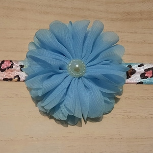 Cochlear Implant Headband with Flower