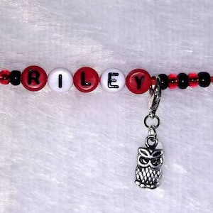 Red & Black Cochlear Implant Hairclips