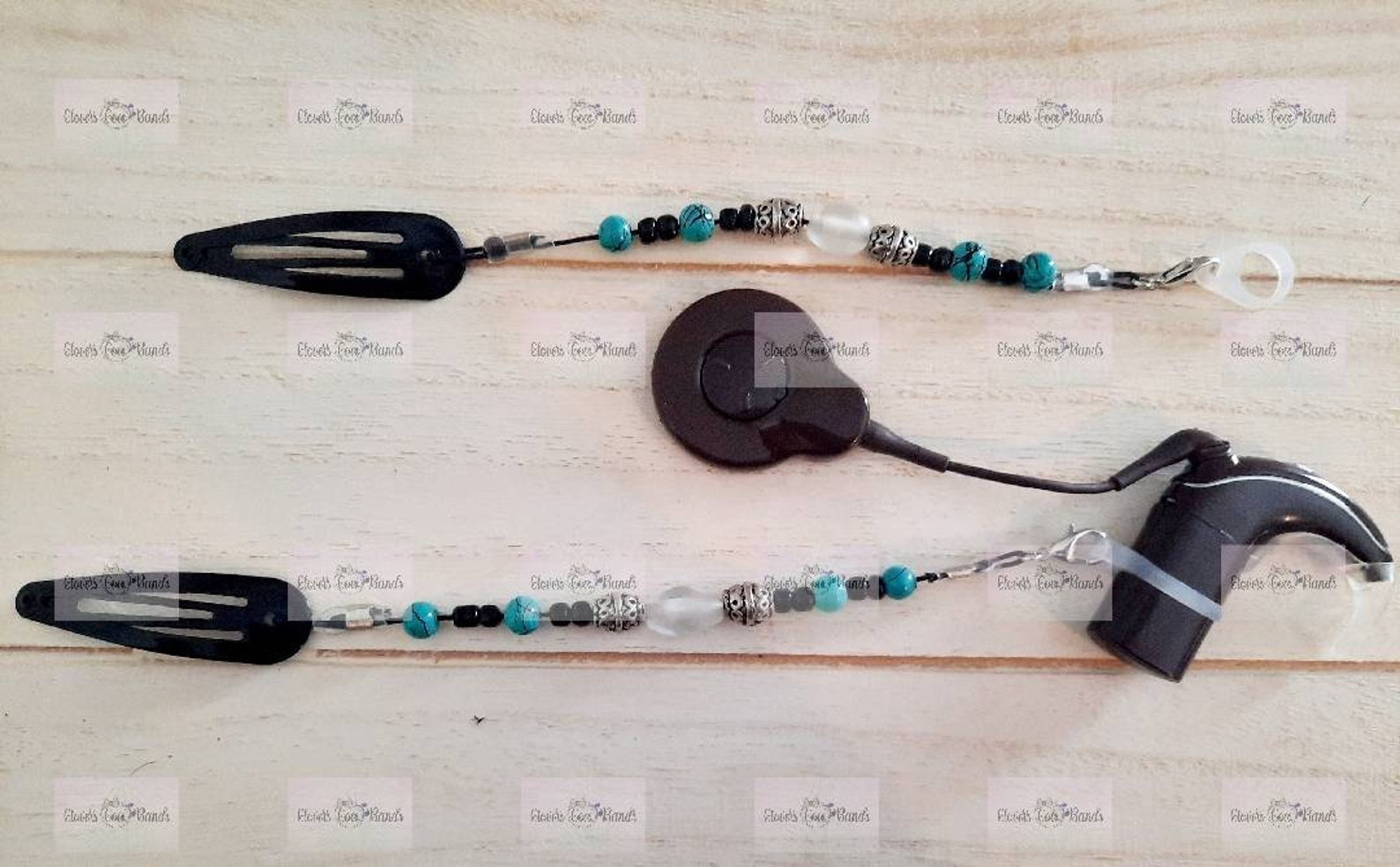 Cochlear Implant/hearing Aid Hair Clips Etsy