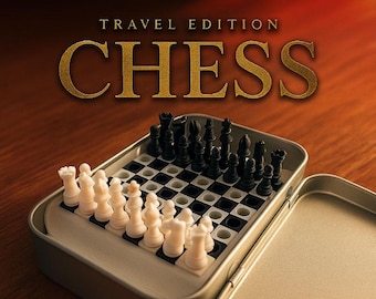 Ajedrez en lata de Altoids: Juego de estrategia de viaje portátil