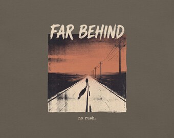Far Behind T-Shirt, 90s Grunge Highway Dusk Tee, Gen X Music Fan Apparel