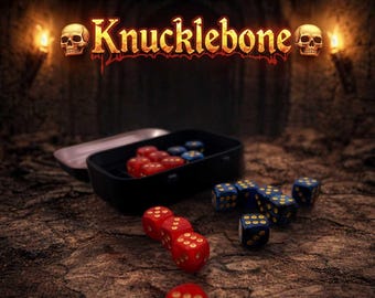 Altoids Knucklebone Game: Portable Travel Strategy RPG Set