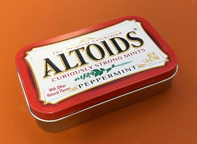 Xadrez de Lata Altoids: Conjunto de Estratégia Portátil para Viagem Altoids