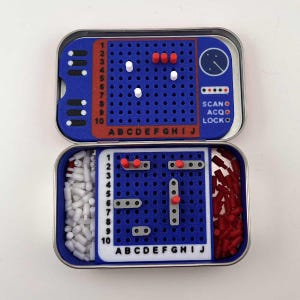 Altoids Tin Sea Battle Game | Pocket Naval Strategy Set image 4