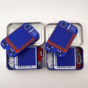 Altoids Tin Sea Battle Game | Pocket Naval Strategy Set image 5