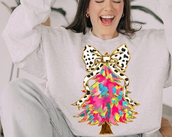 Decorative Christmas Tree Shirt and Sweatshirt – Cute Holiday Sweater – Christmas Treats – Christmas Cakes