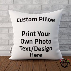Personalized Family Name Throw Pillow Case | Customize with Names Housewarming Cover Gift