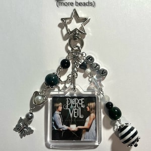 PTV - “Selfish Machines” Beaded Album Keychain