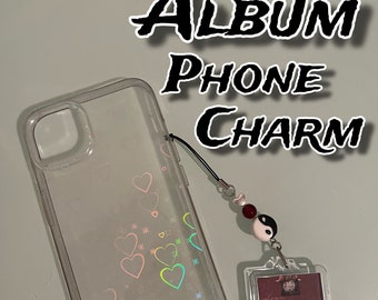 Custom Album Phone Charm