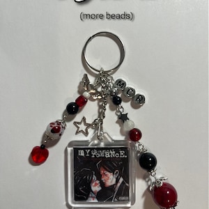 MCR - “Three Cheers For Sweet Revenge” Beaded Album Keychain