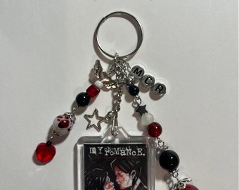 MCR - “Three Cheers For Sweet Revenge” Beaded Album Keychain