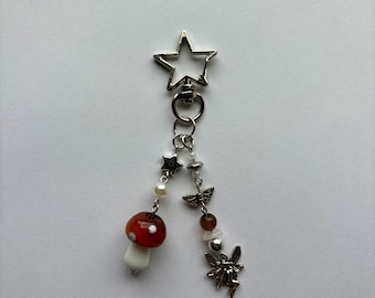 Fairycore Keychain Phone Charm
