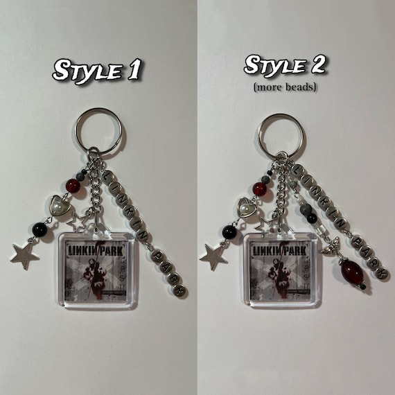 LINKIN PARK キーホルダー Linkin Park - “hybrid Theory” Beaded Album Keychain - Etsy
