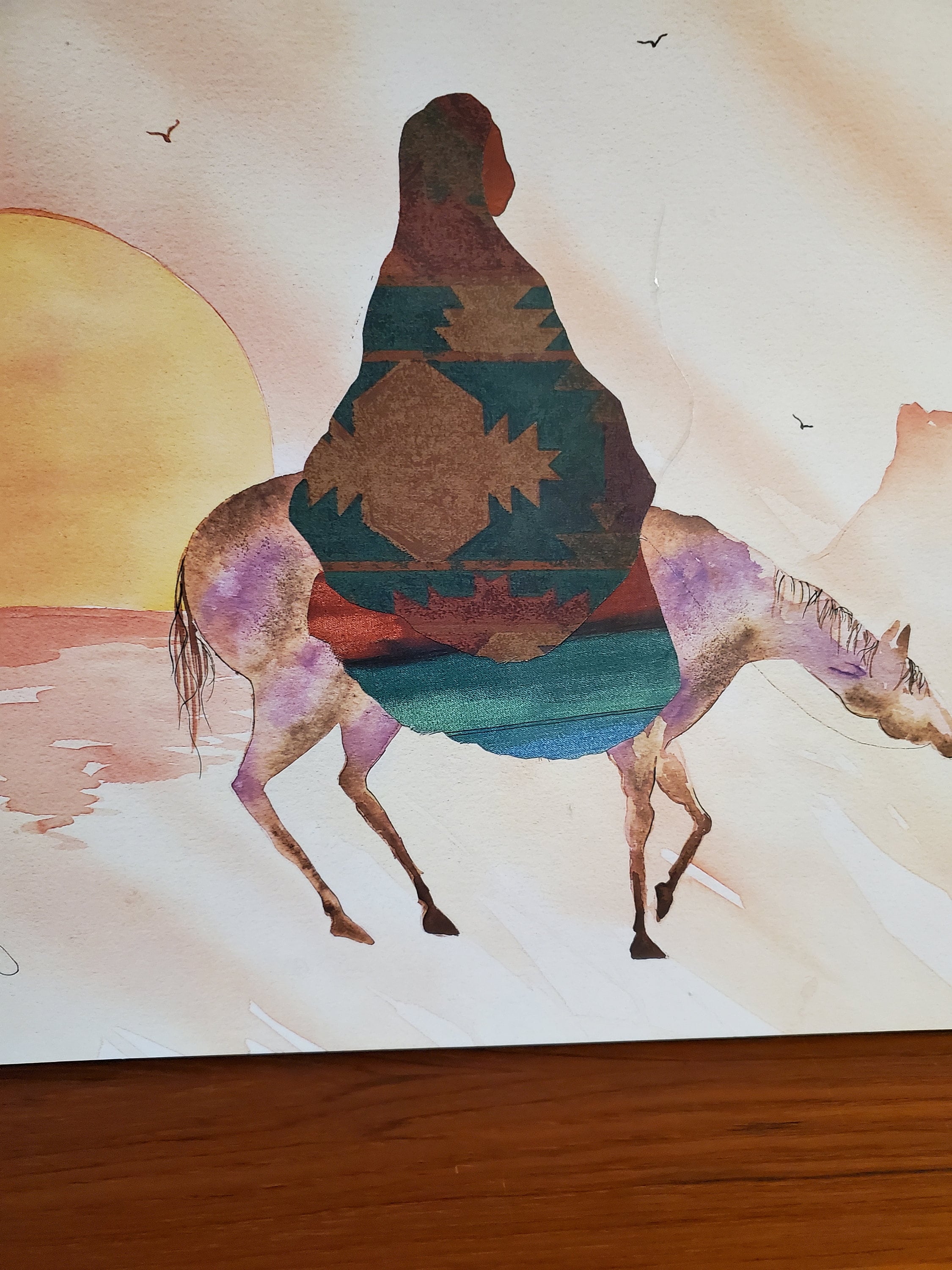 Vintage Print/navajo Artist/ JC Madden/native American on
