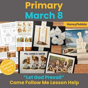 2-8 mars PRIMAIRE | Rébecca Jacob Esaü | Genèse 24-33 | Activités de la leçon Viens et suis-moi : Ancien Testament des SDJ