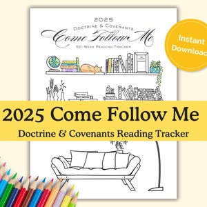Tracker di lettura Vieni e seguitami 2025: Dottrina e Alleanze (download digitale)