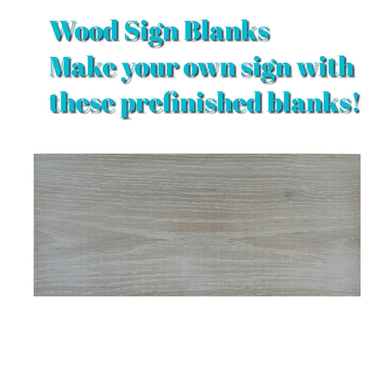 Blankdiy Sign Stained Wood Sign Blank Wood Ready to Paint Wall Etsy
