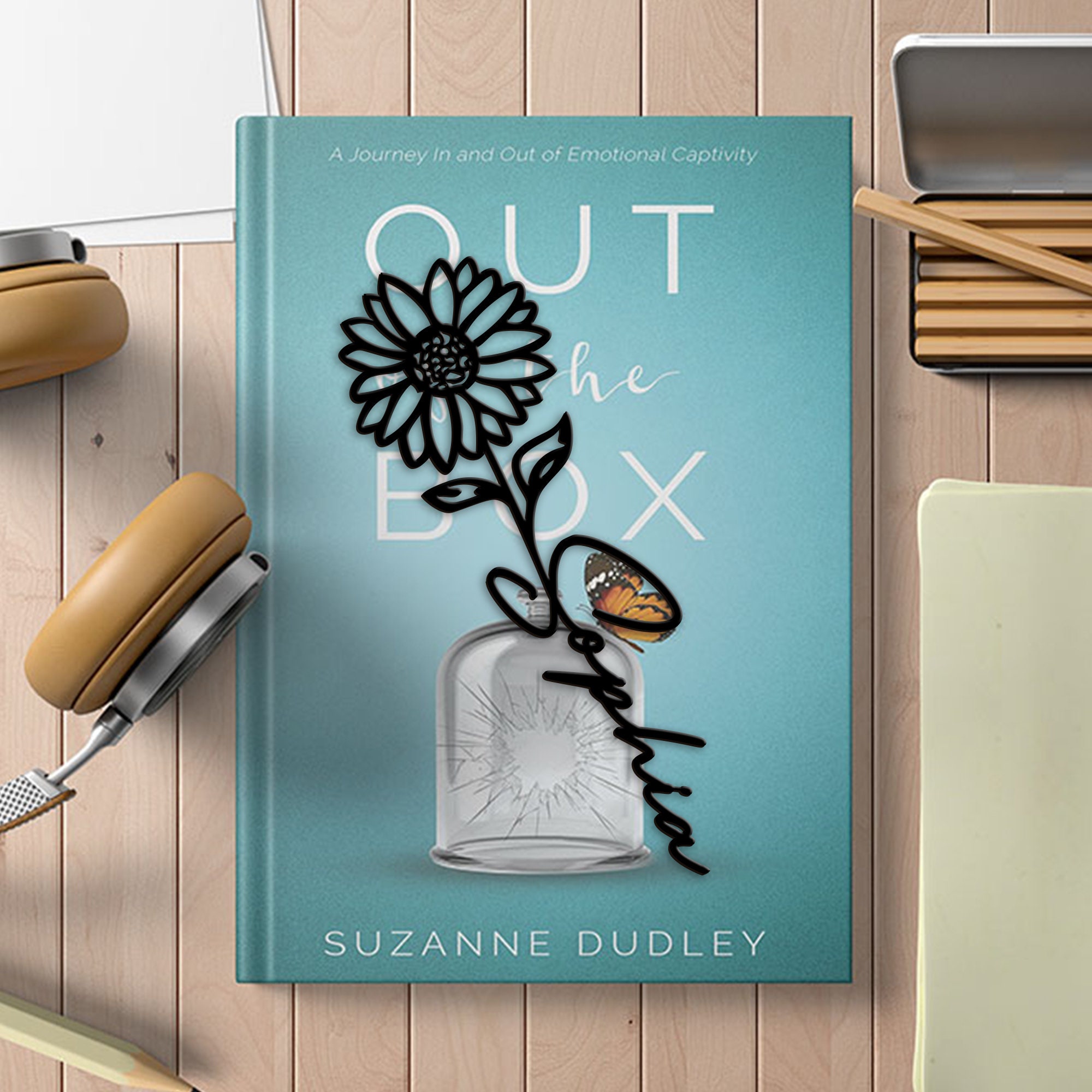Custom Bookmark, Book Lover Gift, Daisy Bookmark, Back to School Gift, Teacher Gift, Unique Bookmark, Daisy Lover, Unique Gift