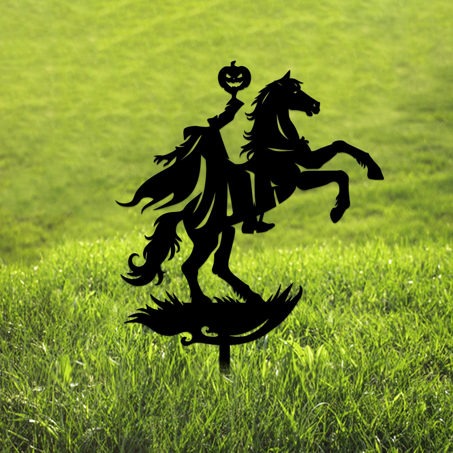 Headless Horseman Outdoor Decorationnull