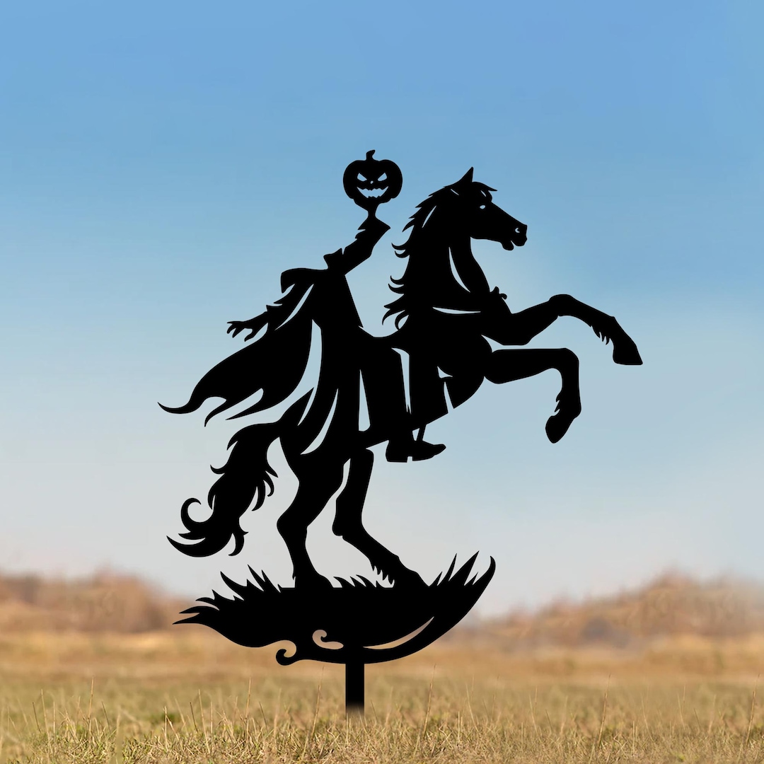 Headless Horseman Outdoor Decoration