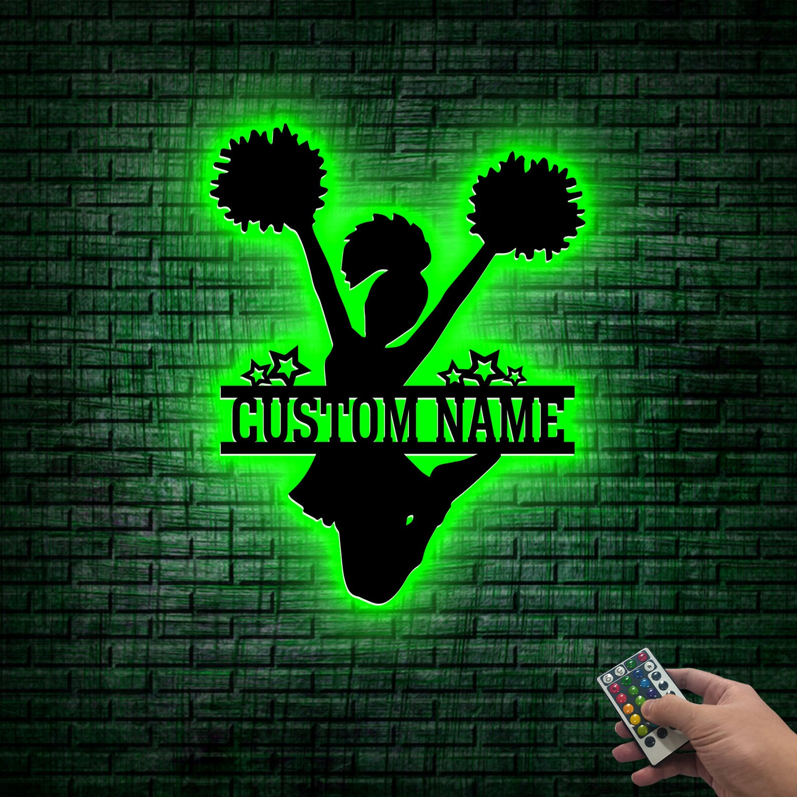Custom Cheerleading Metal Wall Sign With LED Light - Etsy