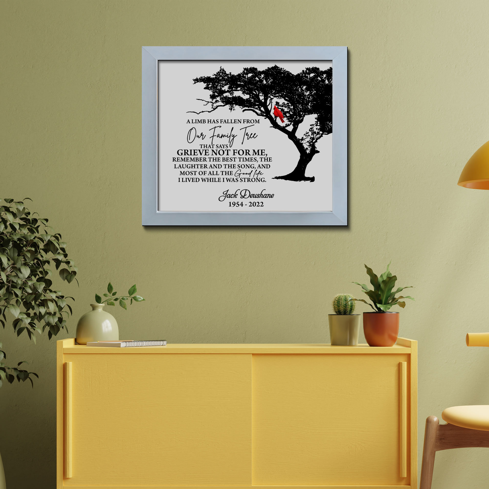 Personalized Shadowbox Sympathy Gift Memorial Shadowbox Etsy