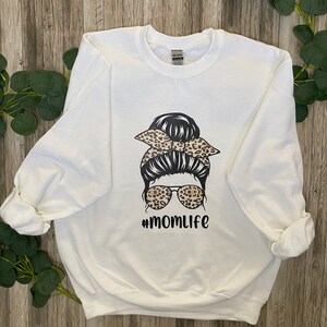Mom Life Crewneck Sweatshirt