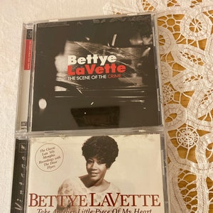 Bettye Lavette, soul singer/songwriter, CD’s x2, 1 signed