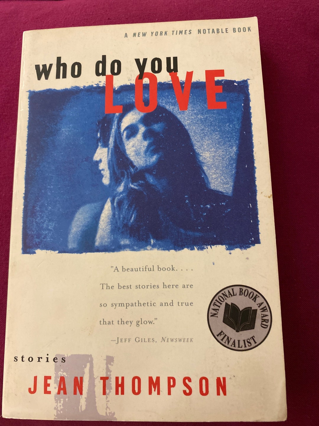 Who Do You Love , Short Stories, Jean Thompson Etsy