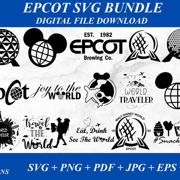Epcot Svg - Etsy
