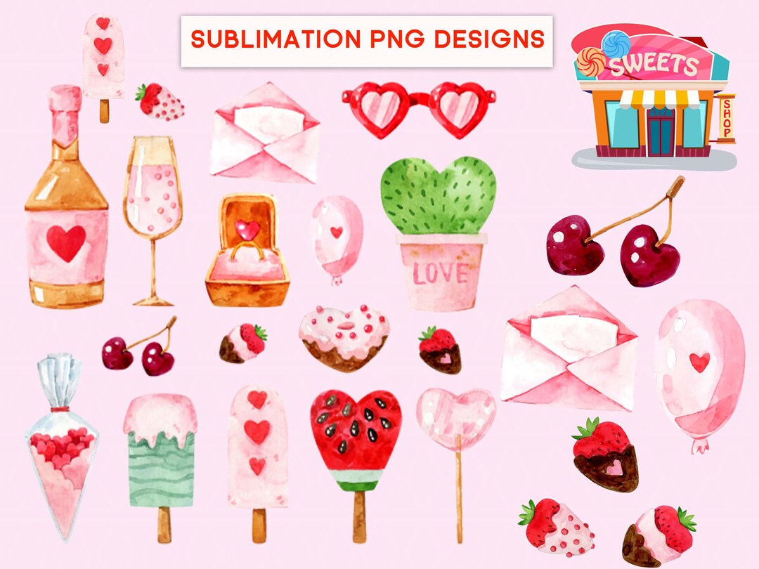Retro Valentines Png Bundle,retro Valentine Svg,groovy Valentine Png ...