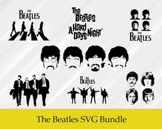The Beatles SVG Bundle - Svg Png Dxf Eps Pdf - Cut File for Cricut