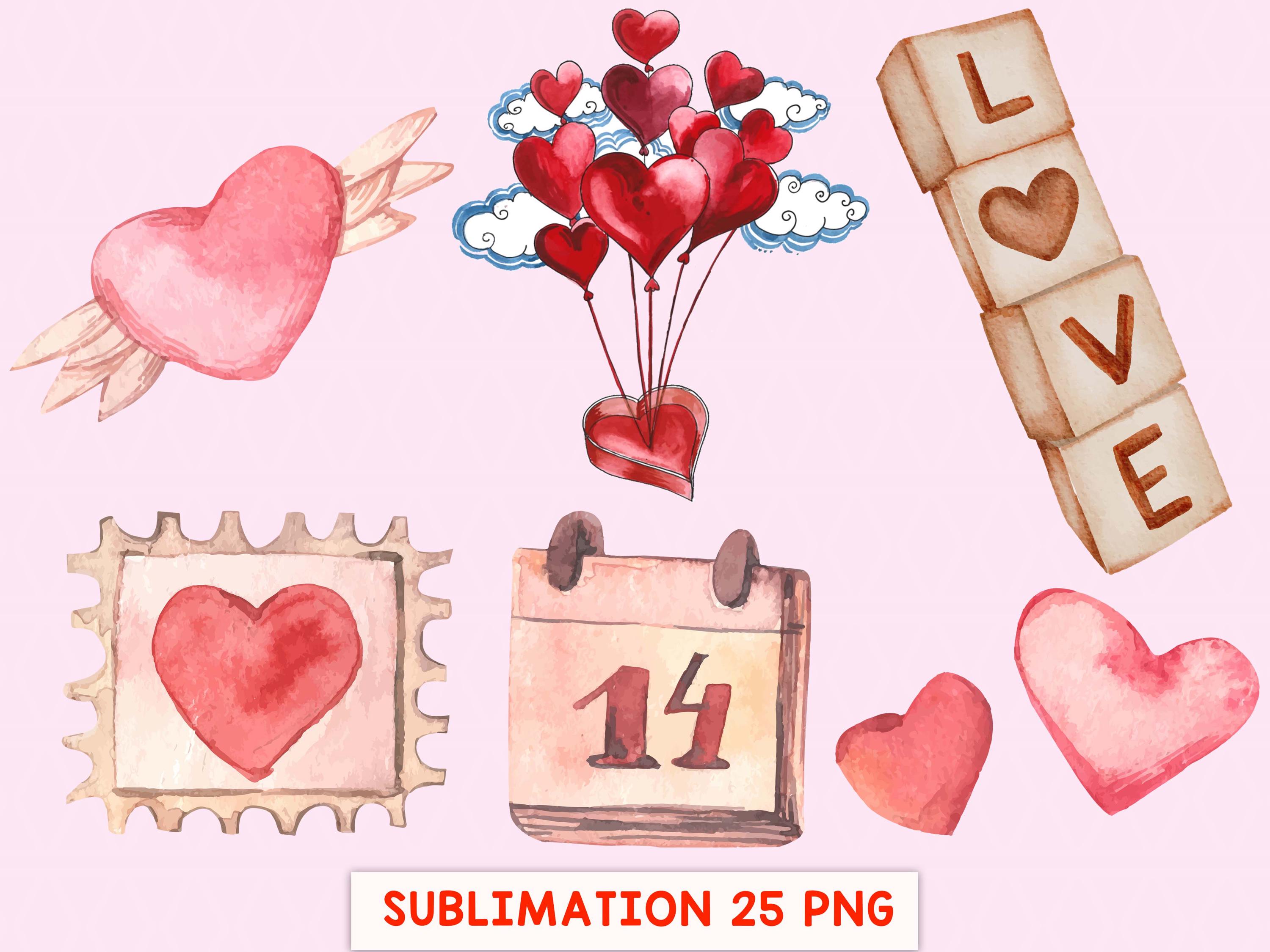 Retro Valentines Png Bundle,retro Valentine Svg,groovy Valentine Png ...
