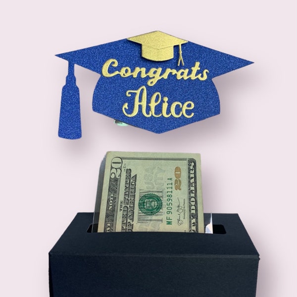 Graduation Money Pull Box Etsy