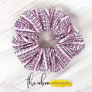 Swear Word Handmade Scrunchie