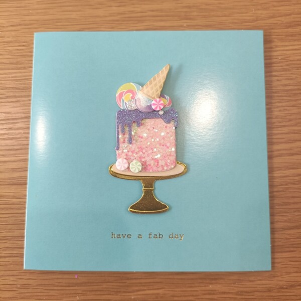 Tactile Birthday Card Etsy