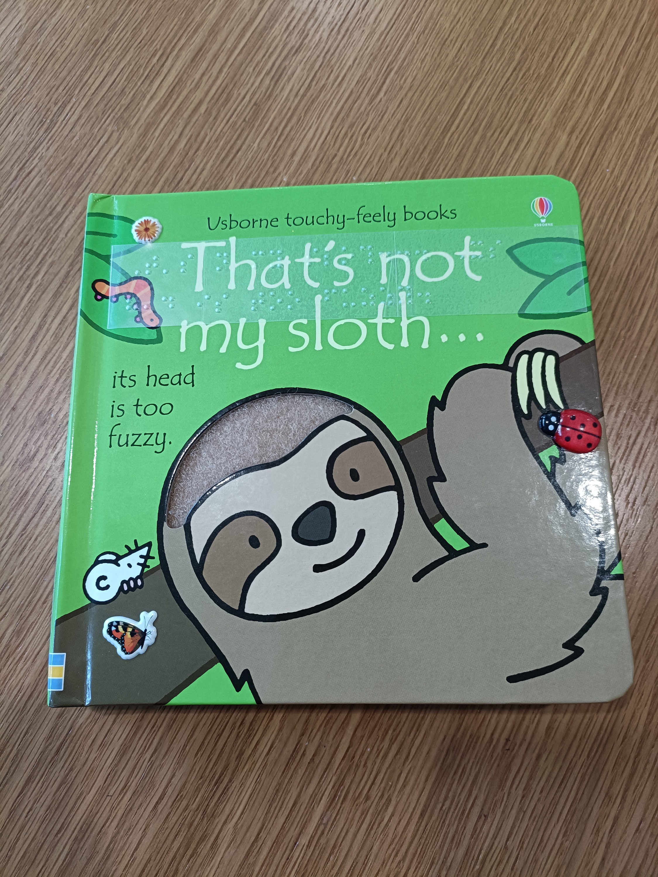 Tactile Braille That's Not My Sloth... Book for Blind - Etsy