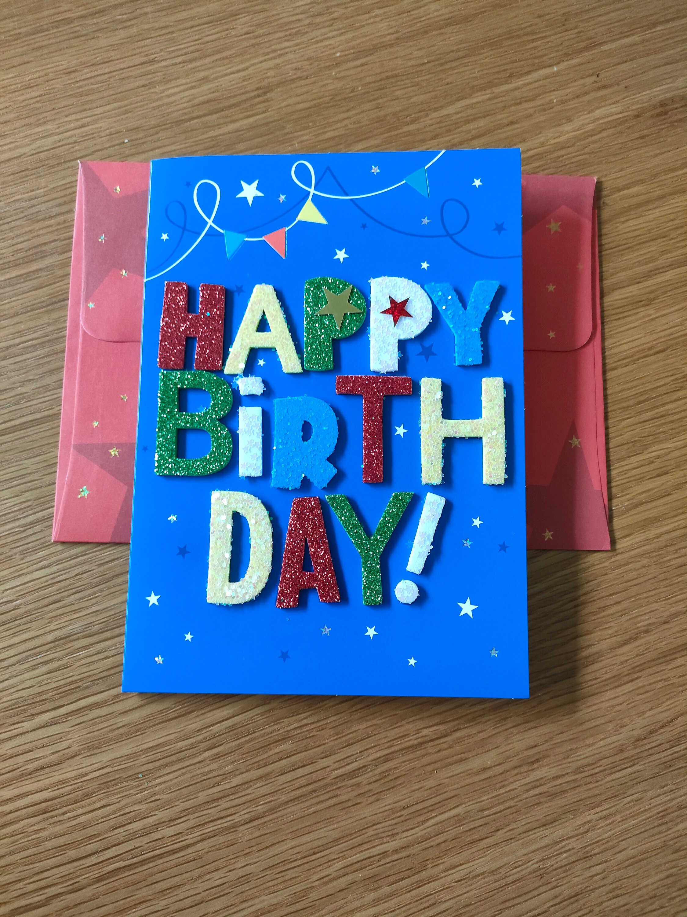 Tactile Braille Birthday Card for the Blind With Personalised Etsy UK