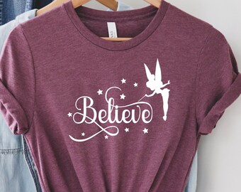 Believe Shirt / Camisa de Navidad de Mujer / Believe T-Shirt / Believe Shirt / Believe Santa Shirt / Christmas Shirt / Holiday Tee