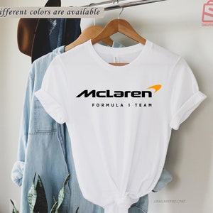 Camiseta del equipo McLaren F1 / Camiseta McLaren / Camiseta McLaren / Equipo McLaren / Camiseta Fórmula 1 / Lando Norris / Camiseta de carrera / Camiseta de coche / Piastri