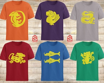 Bestes verstecktes Tempel-Team-T-Shirt | Gruppe Halloween-Kostüm | Herren, Damen, Jugend, Kleinkind, Baby Familie Cosplay Shirts