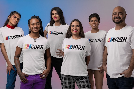 Custom Design Nascar Shirt | Nascar Tee | Racing Shirt | NASCAR T-Shirt | Custom Name Design Shirt | Car Shirts | Race Tee | Family Shirt